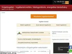 Sites similar to szigetingatlan.hu