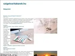 Sites similar to szigetvaritakarek.hu