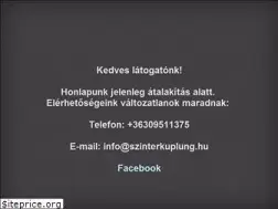 Sites similar to szinterkuplung.hu
