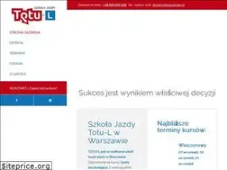 Sites similar to szkolajazdytotu.pl