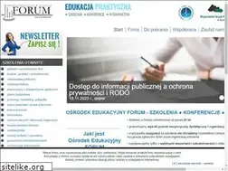 Sites similar to szkolenia-forum.pl