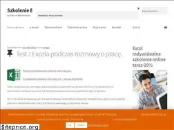 Sites similar to szkolenieexcel.waw.pl