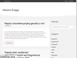 Sites similar to szkolnasciaga.pl