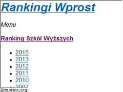 Sites similar to szkoly.wprost.pl