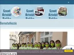 Sites similar to szkristofgyogyszertar.hu