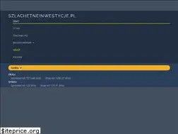 Sites similar to szlachetneinwestycje.pl
