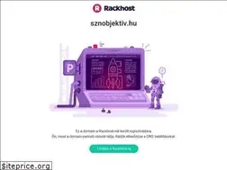 Sites similar to sznobjektiv.hu