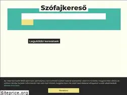 Sites similar to szofaj.hu