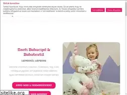 Sites similar to szofibabacipo.hu