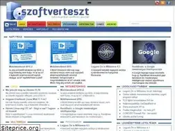 Sites similar to szoftverteszt.hu