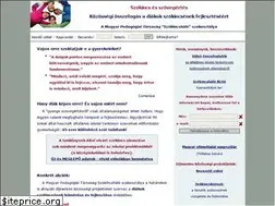 Sites similar to szokincshalo.hu