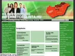 Sites similar to szolgaltatas.internetceglista.hu
