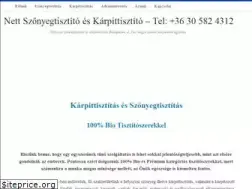 Sites similar to szonyegeskarpittisztitas.hu