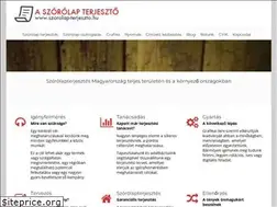Sites similar to szorolap-terjeszto.hu