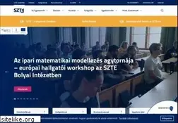 Sites similar to szte.hu