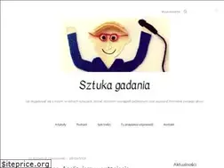 Sites similar to sztukagadania.pl