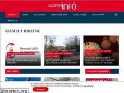 Sites similar to szuperinfoesztergom.hu