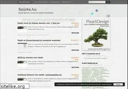 Sites similar to szurke.hu