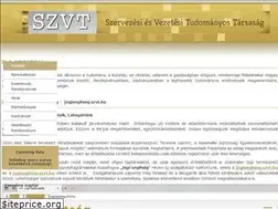 Sites similar to szvt.hu