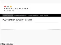 Sites similar to szybkagotowkanadowod.pl