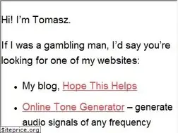 Sites similar to szynalski.com