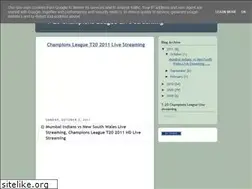 Sites similar to t-20livestreaming.blogspot.com