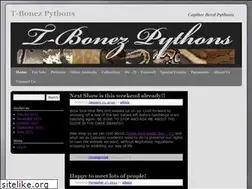 Sites similar to t-bonezpythons.com