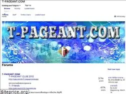 Sites similar to t-pageant.com