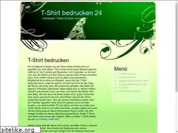Sites similar to t-shirt-bedrucken24.de