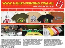 Sites similar to t-shirt-printing.com.au