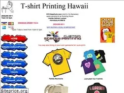 Sites similar to t-shirtprinting-hawaii.com