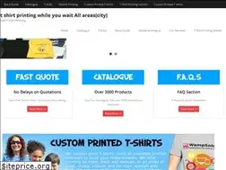 Sites similar to t-shirtprinting2go.co.uk