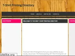 Sites similar to t-shirtprintingfirms.co.uk