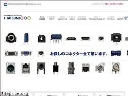 Sites similar to t-tatsumi.com