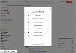 Sites similar to t.tiktok.com