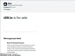 Sites similar to t20.in