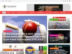 Sites similar to t20cricketschedule.blogspot.com