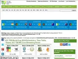 Sites similar to t20worldcup2016.pk