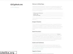 Sites similar to t2t2.github.io