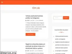 Sites similar to t3m.sk