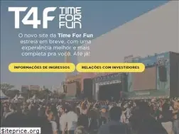 Sites similar to t4f.com.br