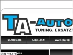 Sites similar to ta-autoteile-shop.de