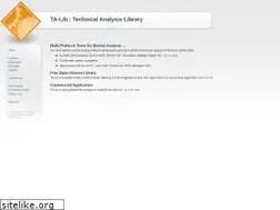 Sites similar to ta-lib.org