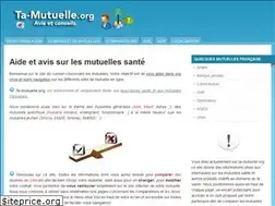 Sites similar to ta-mutuelle.org