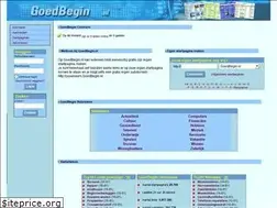 Sites similar to ta.goedbegin.nl