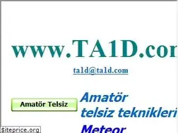 Sites similar to ta1d.com