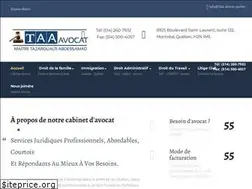Sites similar to taa-avocat.quebec