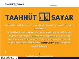 Sites similar to taahhutsayar.org