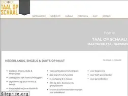 Sites similar to taal-op-schaal.nl