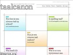 Sites similar to taalcanon.nl